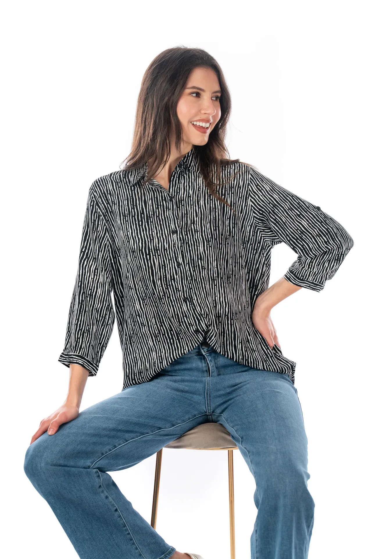 Dámska košeľa ABSTRACT