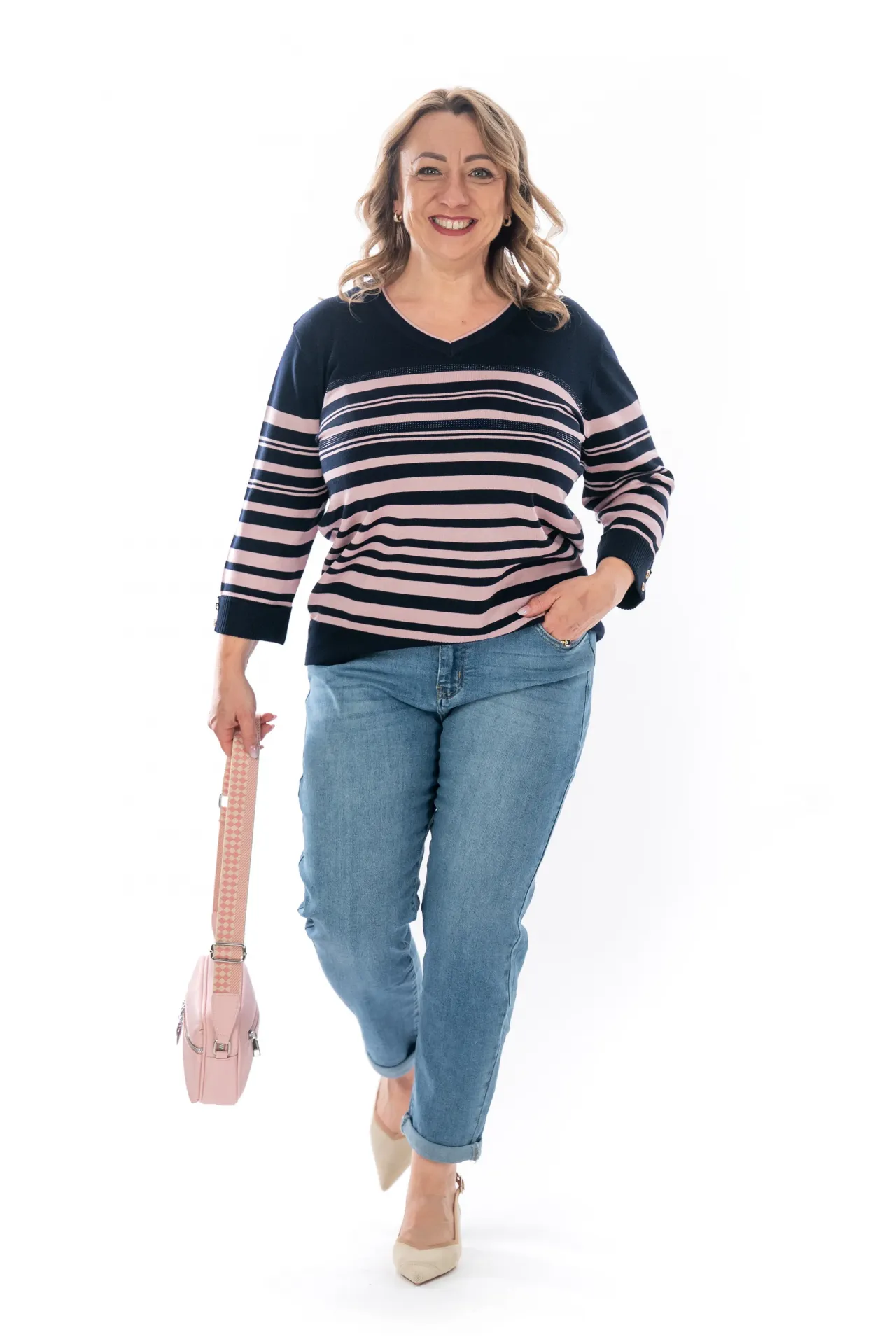 Dámsky svetrík STRIPE