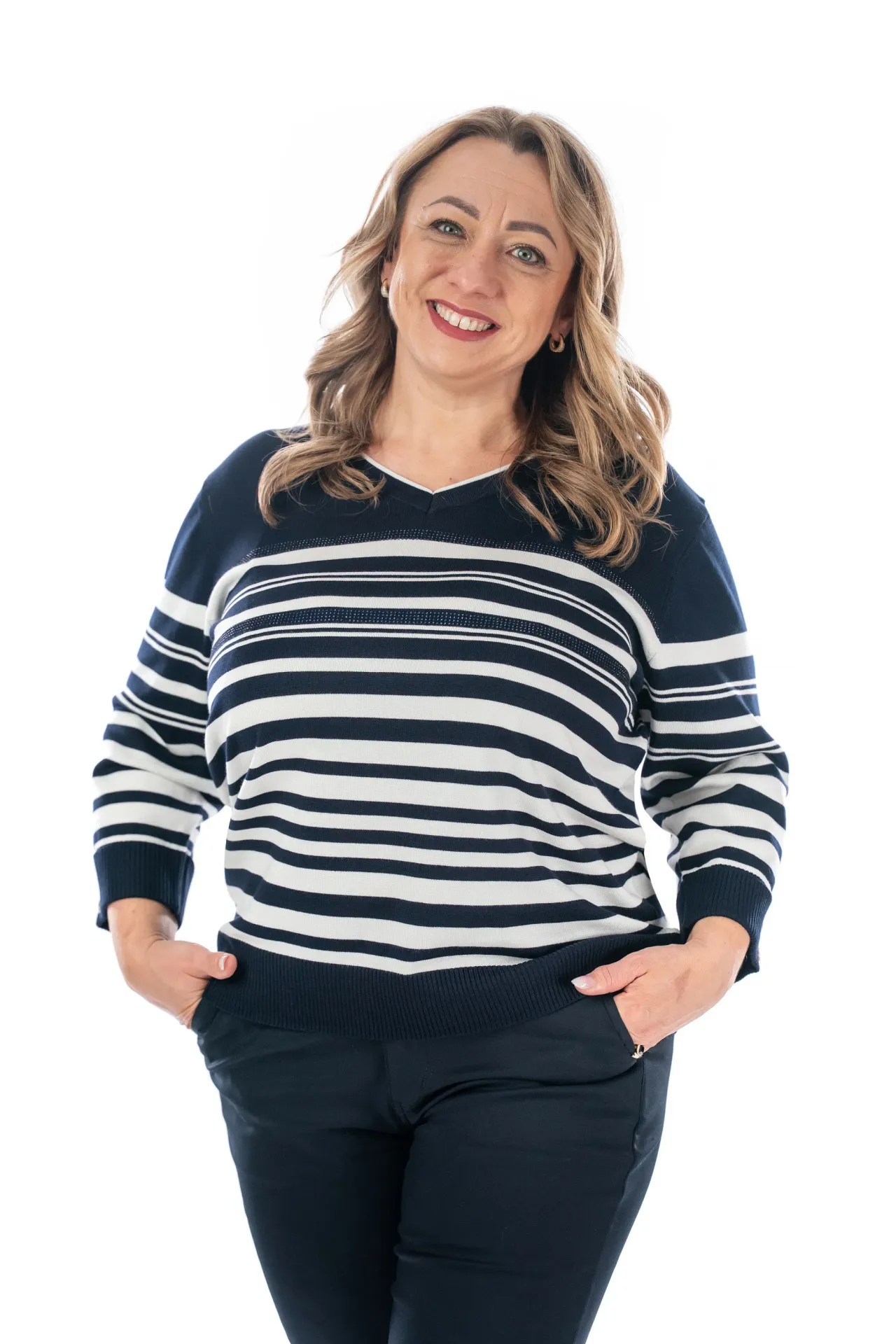 Dámsky svetrík STRIPE