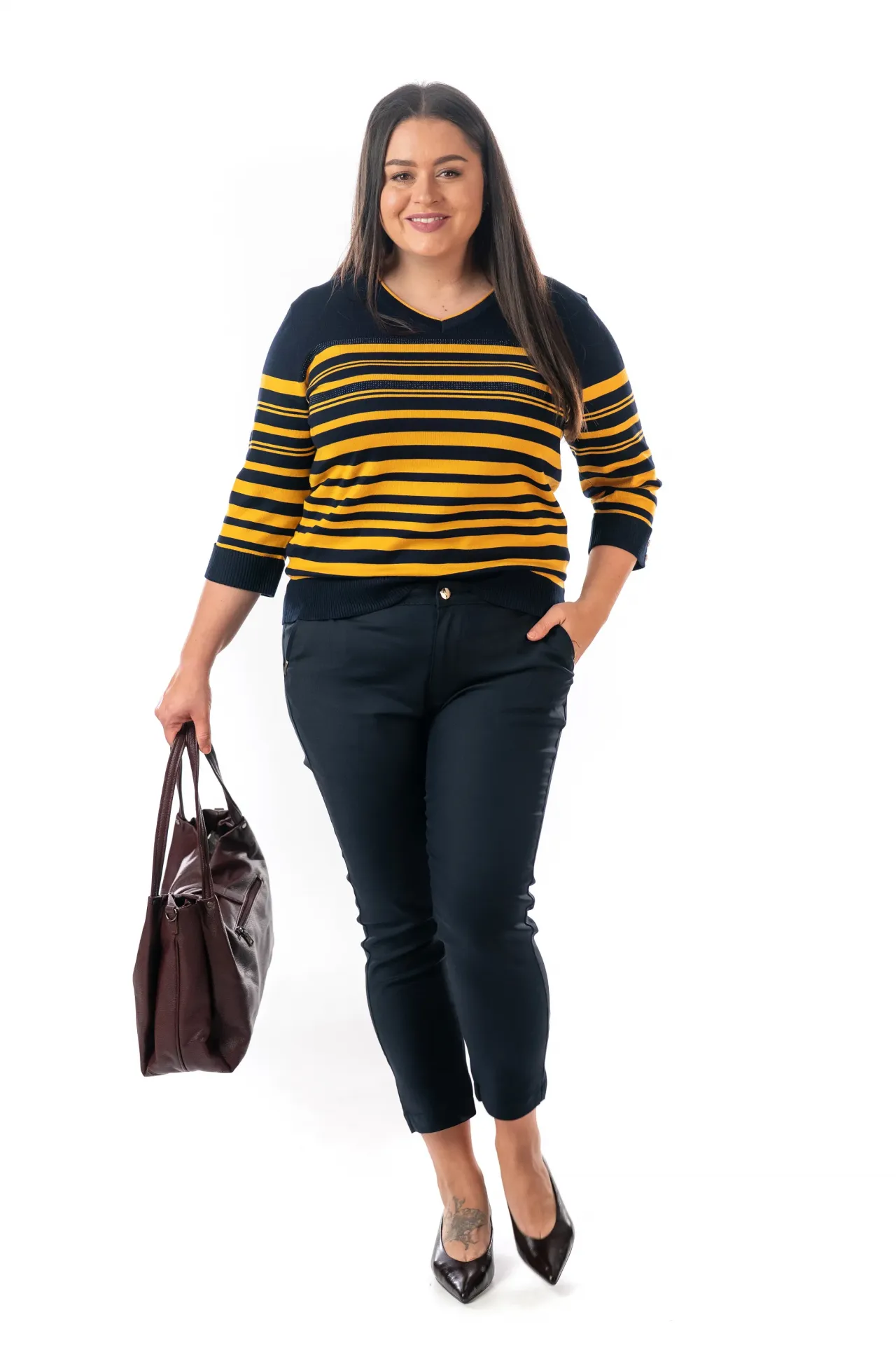 Dámsky svetrík STRIPE