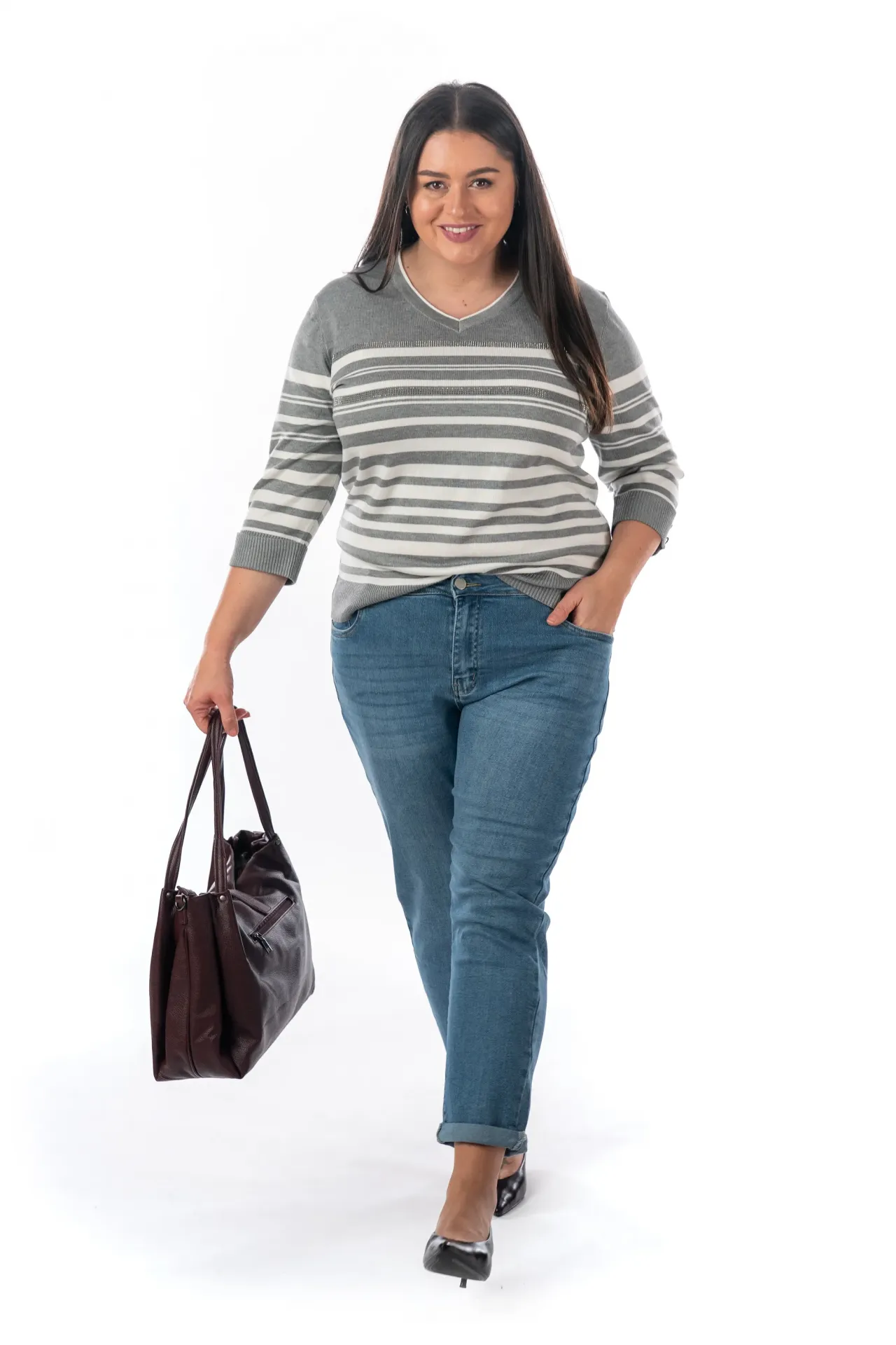 Dámsky svetrík STRIPE